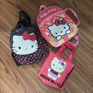 Vintage Hello Kitty 3 Bag Bundle